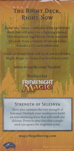 Magic the Gathering Dragon's Maze Sealed Event Deck "Strength of Selesnya" 653569826774 - Image 3