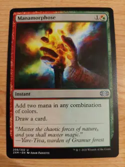 Manamorphose - 208 (Double Masters) - Near Mint NM - Uncommon - Image 1