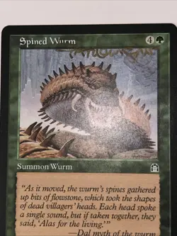 Signed ARTIST PROOF Spined Wurm Illus Keith Parkinson MTG - Image 3