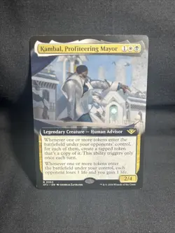 Kambal, Profiteering Mayor (Extended Art) Outlaws of Thunder Junction Regular - Image 1