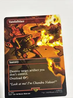 Vandalblast, 1757, Non-Foil, Secret Lair Drop - Deadpool, MTG NM - Image 1