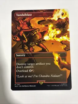 Vandalblast, 1757, Non-Foil, Secret Lair Drop - Deadpool, MTG NM - Image 2