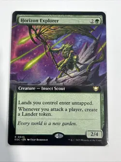 1x Horizon Explorer, Extended Art, Edge of Eternities, Magic MTG NM - Image 1