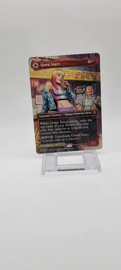 Gwen Stacy (0202) (Borderless) Marvel's Spider-Man Regular - Image 1