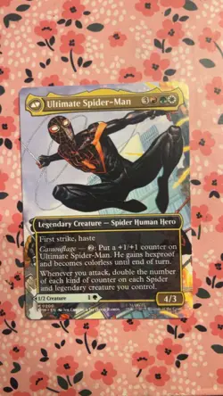 NM Borderless Miles Morales Marvel's Spider-Man, magic - Image 1