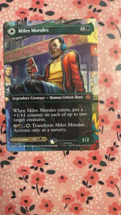 NM Borderless Miles Morales Marvel's Spider-Man, magic - Image 4