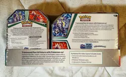 Pokemon TCG Miraidon & Koraidon Costco 2-Pack Tins - 9 Booster Packs New Sealed - Image 2