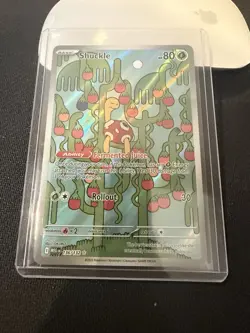 Shuckle 136/132 Mega Evolution Pokemon Illustration Rare Holo [NM] - Image 1