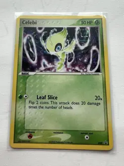 Pokemon TCG Celebi Black Star Promo 029 Holo Near Mint Condition - Image 1