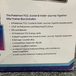 Pokemon Scarlet & Violet Journey Together Elite Trainer Box, Sealed Box is Worn - Image 4