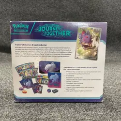 Pokemon Scarlet & Violet Journey Together Elite Trainer Box, Sealed Box is Worn - Image 5