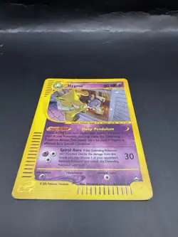Pokemon TCG Hypno H12/H32 Aquapolis E-Series Holo Rare Vintage E READER VINTAGE - Image 1
