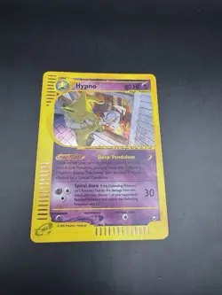 Pokemon TCG Hypno H12/H32 Aquapolis E-Series Holo Rare Vintage E READER VINTAGE - Image 2
