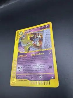 Pokemon TCG Hypno H12/H32 Aquapolis E-Series Holo Rare Vintage E READER VINTAGE - Image 3