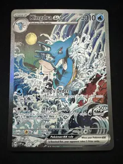 Kingdra ex #131 - Pokemon Scarlet & Violet Black Star Promo - Image 1