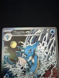 Kingdra ex #131 - Pokemon Scarlet & Violet Black Star Promo - Image 2