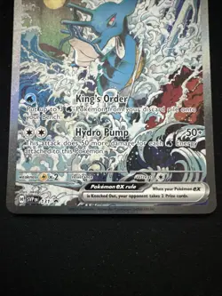 Kingdra ex #131 - Pokemon Scarlet & Violet Black Star Promo - Image 3