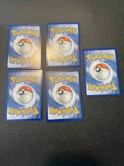 Pokemon Lot Of 5 Gold Secret Rares Near Mint Condition - Image 2