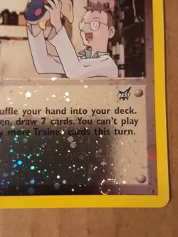 Pokemon Professor Elm Best Promo 5 Reverse Holo NM See Pictures - Image 2
