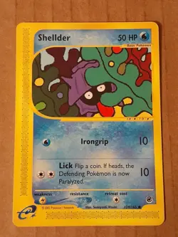 Pokemon Shelder 129/165 Expedition NM See Pictures - Image 1