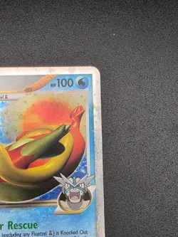 Pokemon TCG Floatzel GL Lv.X 104/111 Rising Rivals Holo LP - Image 3