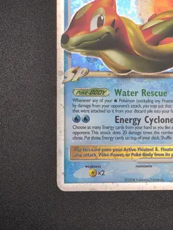 Pokemon TCG Floatzel GL Lv.X 104/111 Rising Rivals Holo LP - Image 5