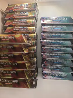 Pokemon Sun & Moon Burning Shadows Theme Decks 17 Rock Steady & 9 Luminous Frost - Image 4
