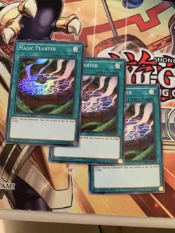 Magic Planter (3x) SHVA-EN055 - Super Rare 1st Edition NM Edison Yugioh - Image 1