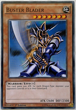 YUGIOH - Buster Blader - LDK2-ENY12 - Common - Unlimited Ed - NM/M - Image 1