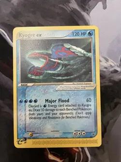 Pokemon Groudon EX 002 Kyogre EX 001 Black Star Promo eReader x2 Cards Set - Image 3