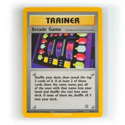 Pokemon - Arcade Game - Non Holo - 83/111 - Neo Genesis - Rare Card - Image 1