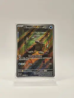 Pokemon TCG Wimpod Paradox Rift 191/182 Holo Illustration Rare Card NM Condition - Image 1