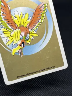 Raikou Scizor Pokemon Playing Card GOLD Ho-oh Back Nintendo JAPAN - Image 5