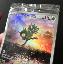 Teal Mask Ogerpon 123 SVP SV SVP123 Pokemon Card PROMO NEW SEALED - Image 3