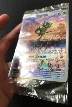 Teal Mask Ogerpon 123 SVP SV SVP123 Pokemon Card PROMO NEW SEALED - Image 4