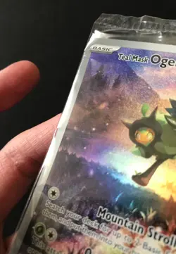 Teal Mask Ogerpon 123 SVP SV SVP123 Pokemon Card PROMO NEW SEALED - Image 5
