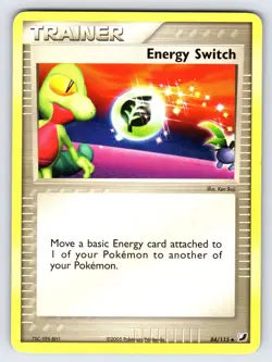 Energy Switch 84/115 2005 EX Unseen Forces Pokemon Card TCG Nintendo Trainer Lp - Image 1