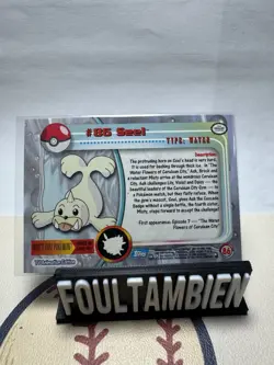 2000 Topps Tv Animation Pokemon Foil Card Seel #86 - Image 2
