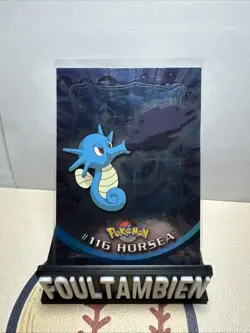 Topps Pokemon Tv Animation Horsea Foil Card - Image 1