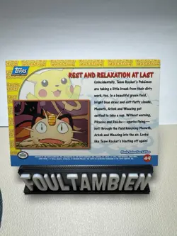 Topps Pokemon Pikachu’s Vacation Rest And Relaxation At Last Foil Card - Image 2