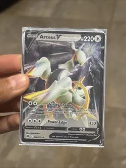 Arceus V and Arceus VSTAR - (Metal Cards) 122/172, 123/172 - Image 2