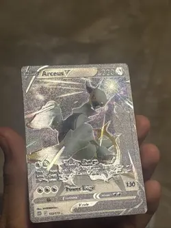 Arceus V and Arceus VSTAR - (Metal Cards) 122/172, 123/172 - Image 3