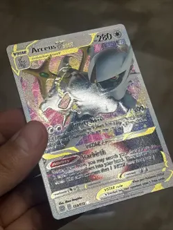 Arceus V and Arceus VSTAR - (Metal Cards) 122/172, 123/172 - Image 5