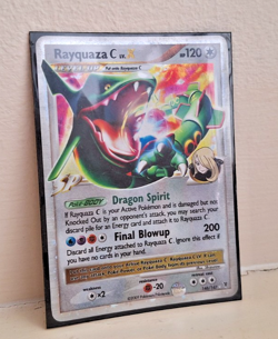 Rayquaza C LV. X 146/147 Ultra Rare Pokemon Card - Supreme Victors set- 2009-LP - Image 1