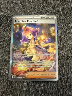 Acerola’s Mischief SIR English 183/132 Pokemon TCG Card - Image 2