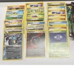 2004 Pokemon Ex Team Rocket Returns Non Holo Lot 108 Cards + 15 Empty Wrappers - Image 5