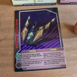 Bakugan Battle Brawlers B1 Translucent Serpentenoid 400G Subterra With Cards - Image 2