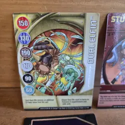 Bakugan Battle Brawlers B1 Translucent Serpentenoid 400G Subterra With Cards - Image 3