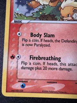 Growlithe 55/92 EX Legend Maker Pokemon Card Reverse Holo Foil Rare MP - Image 5