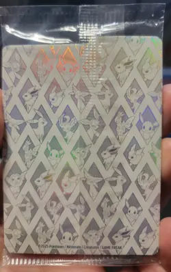 Pokemon Center Eevee Prismatic Evolutions Black Star Promo Card SVP 173 - Image 3